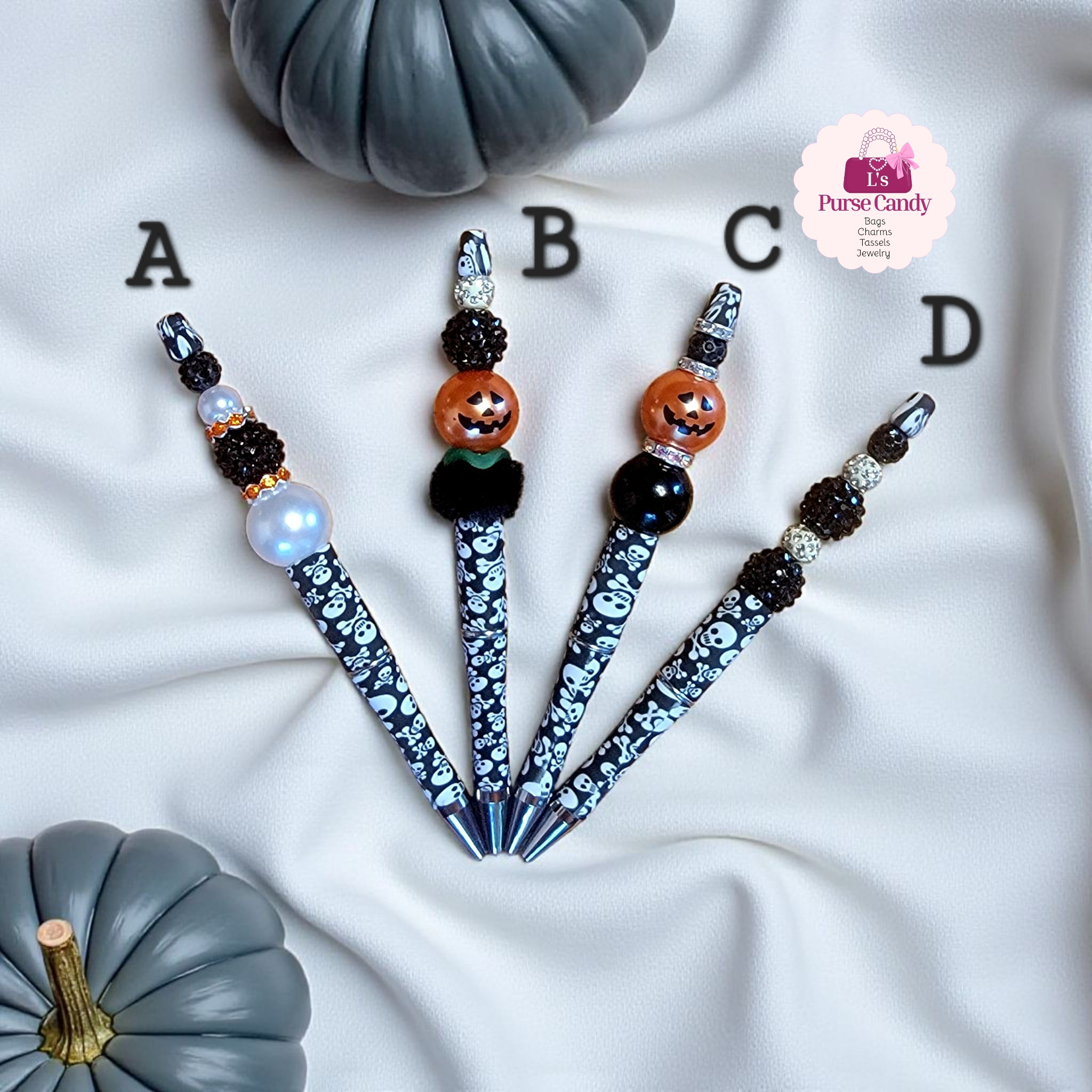 Halloween Beaded Pens