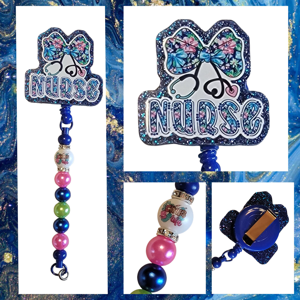 Beaded Badge Reels