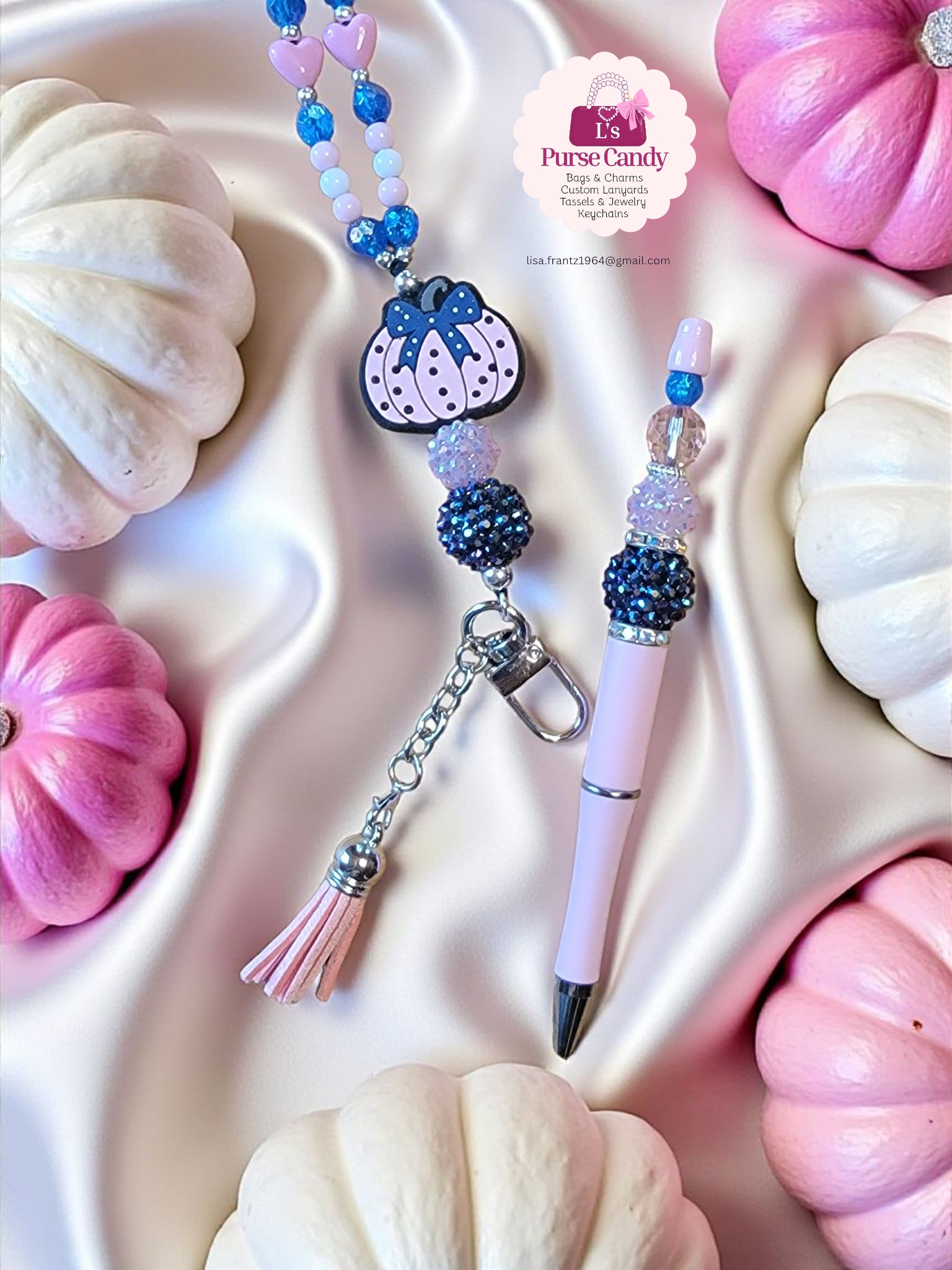 Lanyard & Matching Pen Set