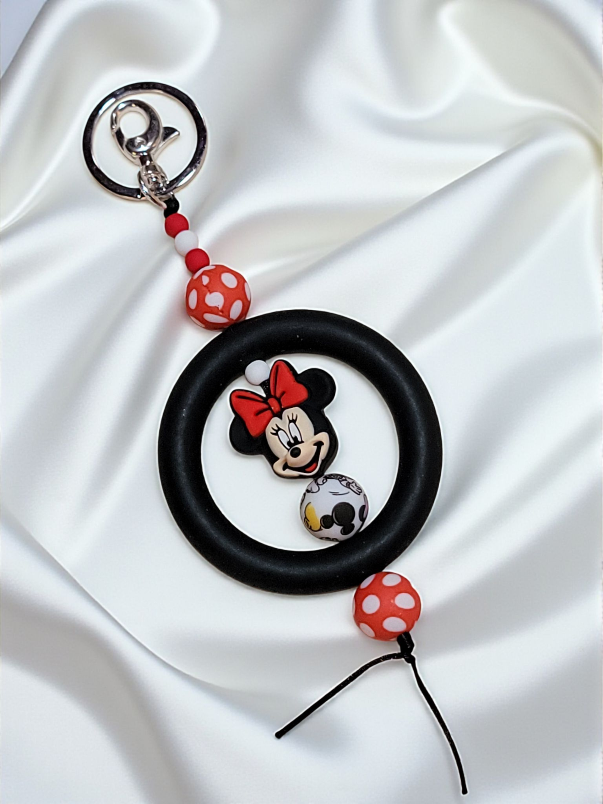 Silicone Big Ring Keychain